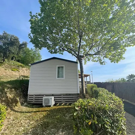 Kemp Mobil-home Climatise Avec Piscine Chauffee A 10 Min De Cagnes-sur-Mer